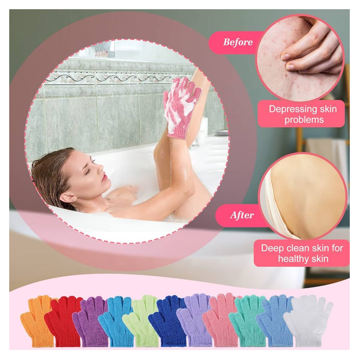 LYNAIRE EXFOLIATING BODY GLOVE