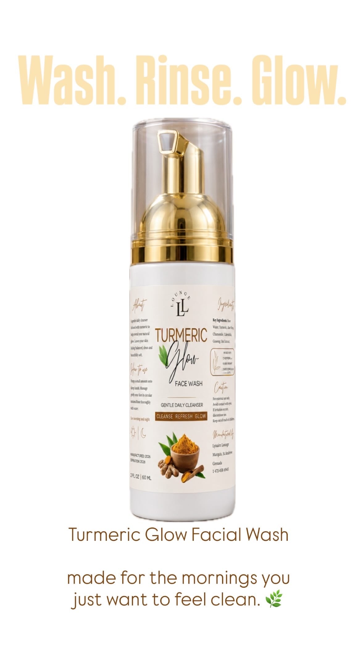 Turmeric Glow Face Wash