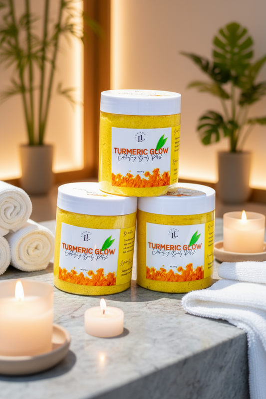 Turmeric Glow Body Polish - For skin that feels healthy again.